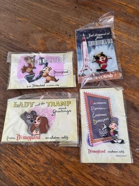 Disney Pins  1955 Art Corner Postcard  Limited Edition Pins